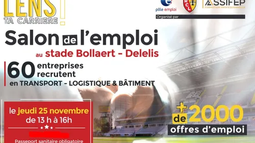 Lens : plus de 2000 postes à pourvoir ce jeudi au salon de l’emploi